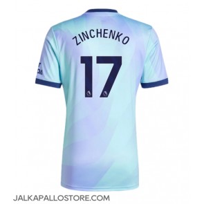 Arsenal Oleksandr Zinchenko #17 Kolmaspaita 2024-25 Lyhythihainen